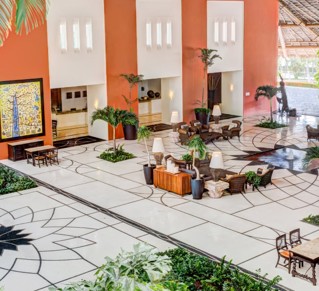 A spacious lobby of Grand Velas Riviera Nayarit - Nuevo Vallarta