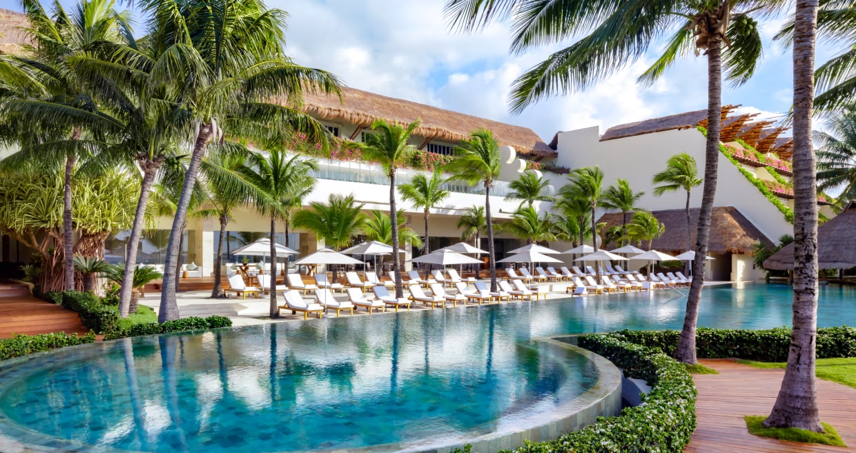 Stunning beach landscape at Riviera Maya Hotel of Grand Velas - 1