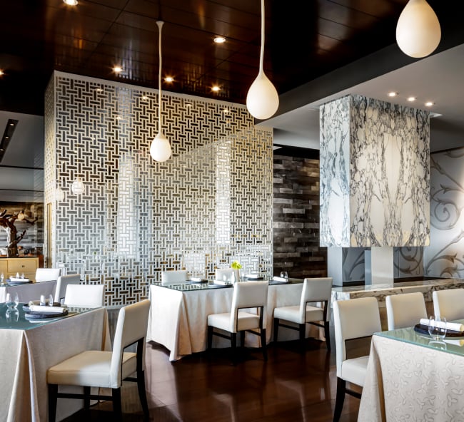 Cocina De Autor restaurant Dining area at Grand Velas Riviera Maya