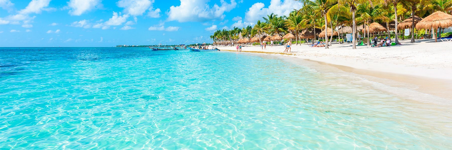 Beach facing hotel Riviera Maya Hotel of Grand Velas