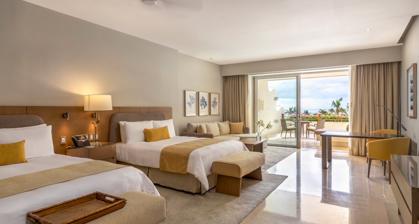 Luxurious hotel room at Grand Velas Riviera Maya