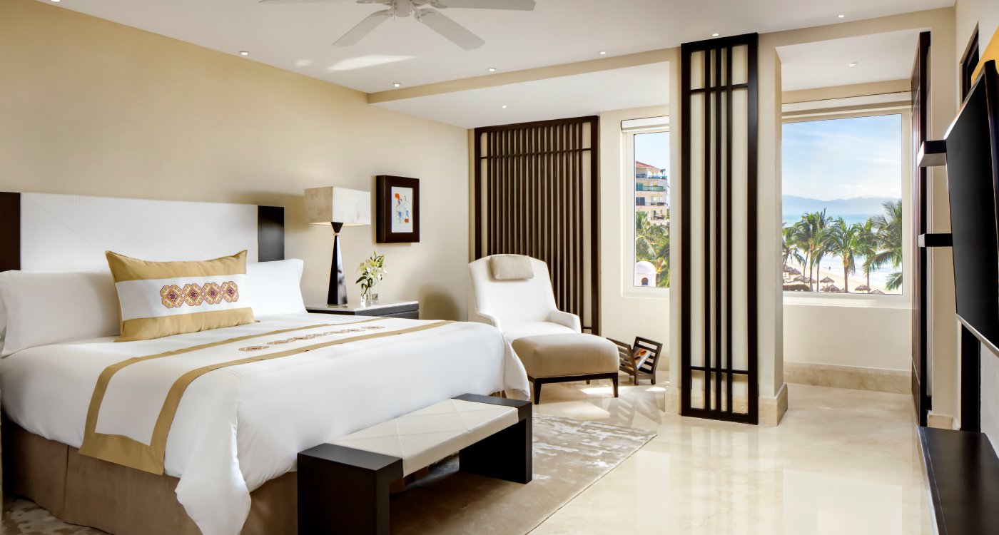 Spacious hotel room at Grand Velas Riviera Nayarit