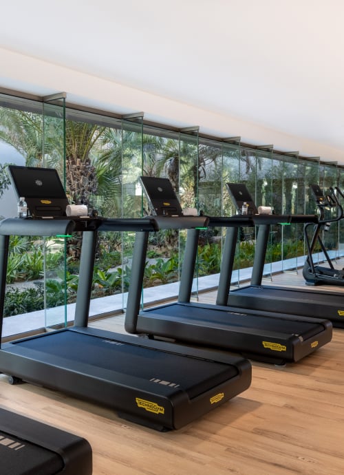 State-of-the-art fitness center at Grand Velas Boutique Los Cabos